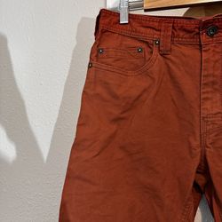 Men’s Pranas 32x32 Dusty Orange Pants