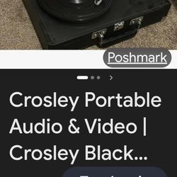 Crosley record player
