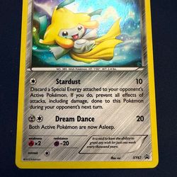 Pokemon Jirachi XY67 black star promo card