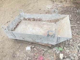 Heavy Duty Galvanized Steel Metal Skip Bin