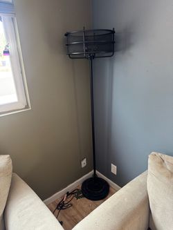 Tall Modern Metal Standing Floor Lamp