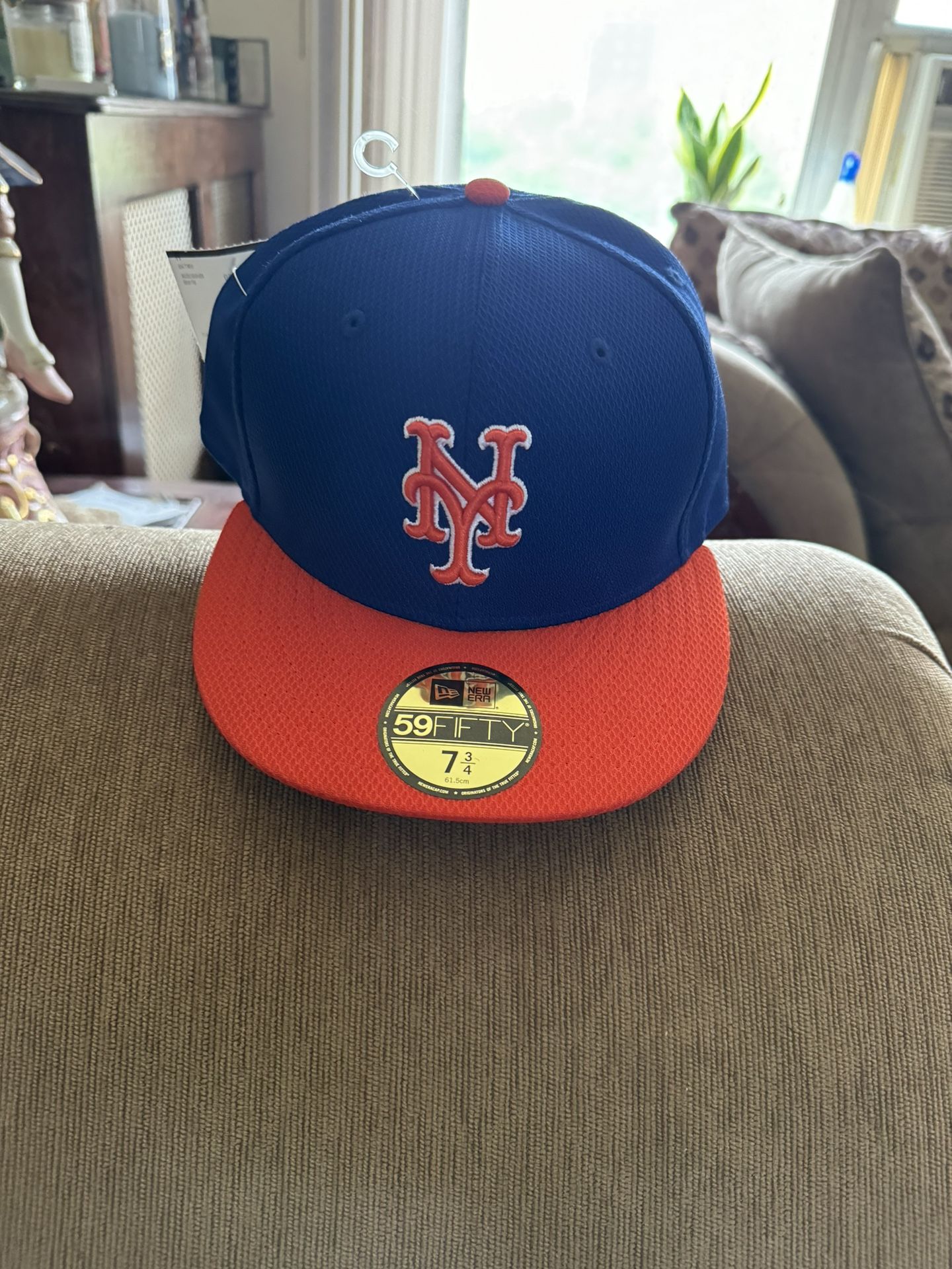 New New Era  59Fifty New York Mets Fitted Size 7 3/4
