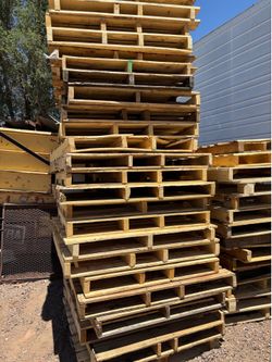 Wood pallets for sale