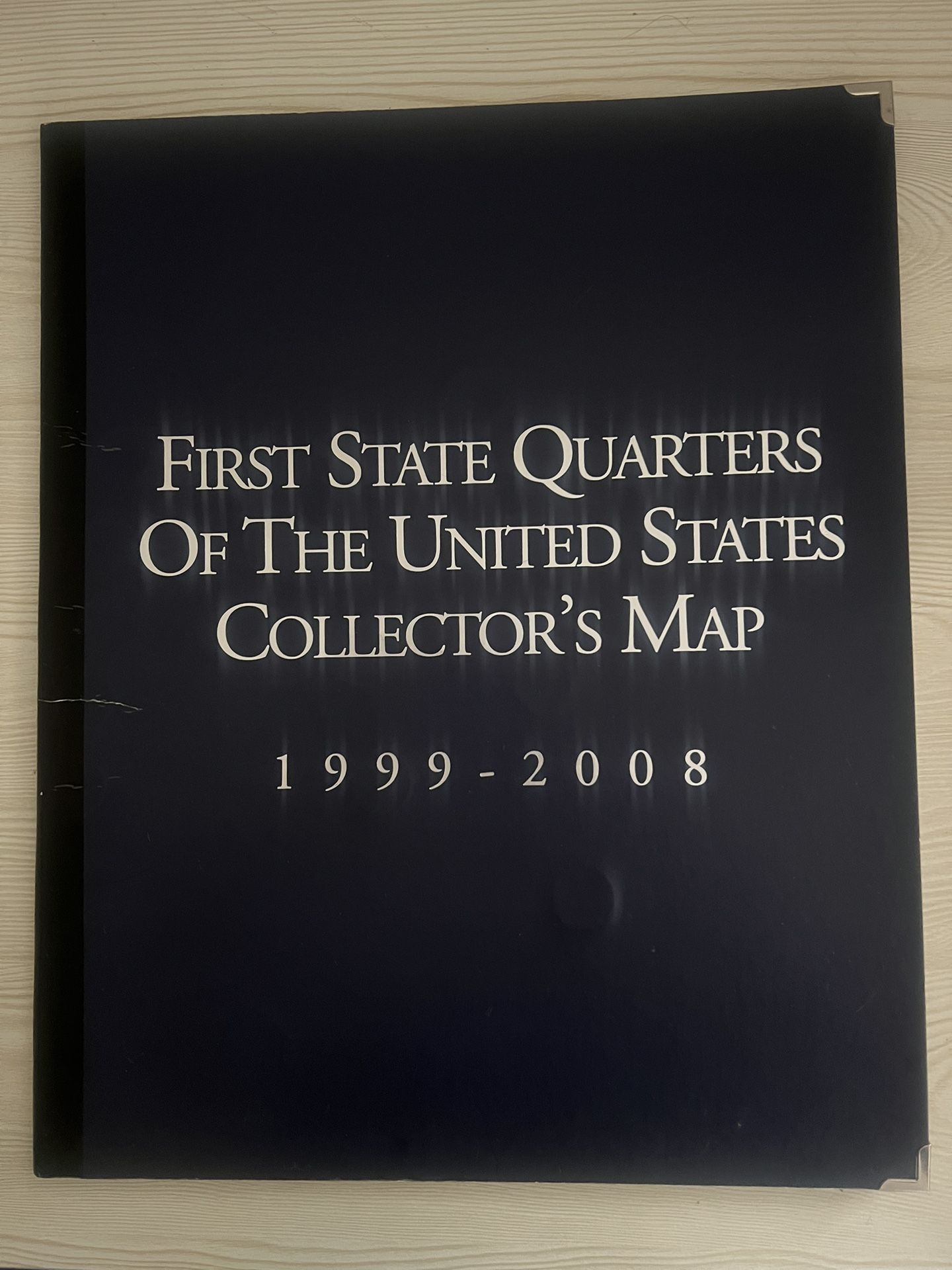 FIRST STATE QUARTERS OF THE UNITED STATES COLLECTOR'S MAP 1(contact info removed)