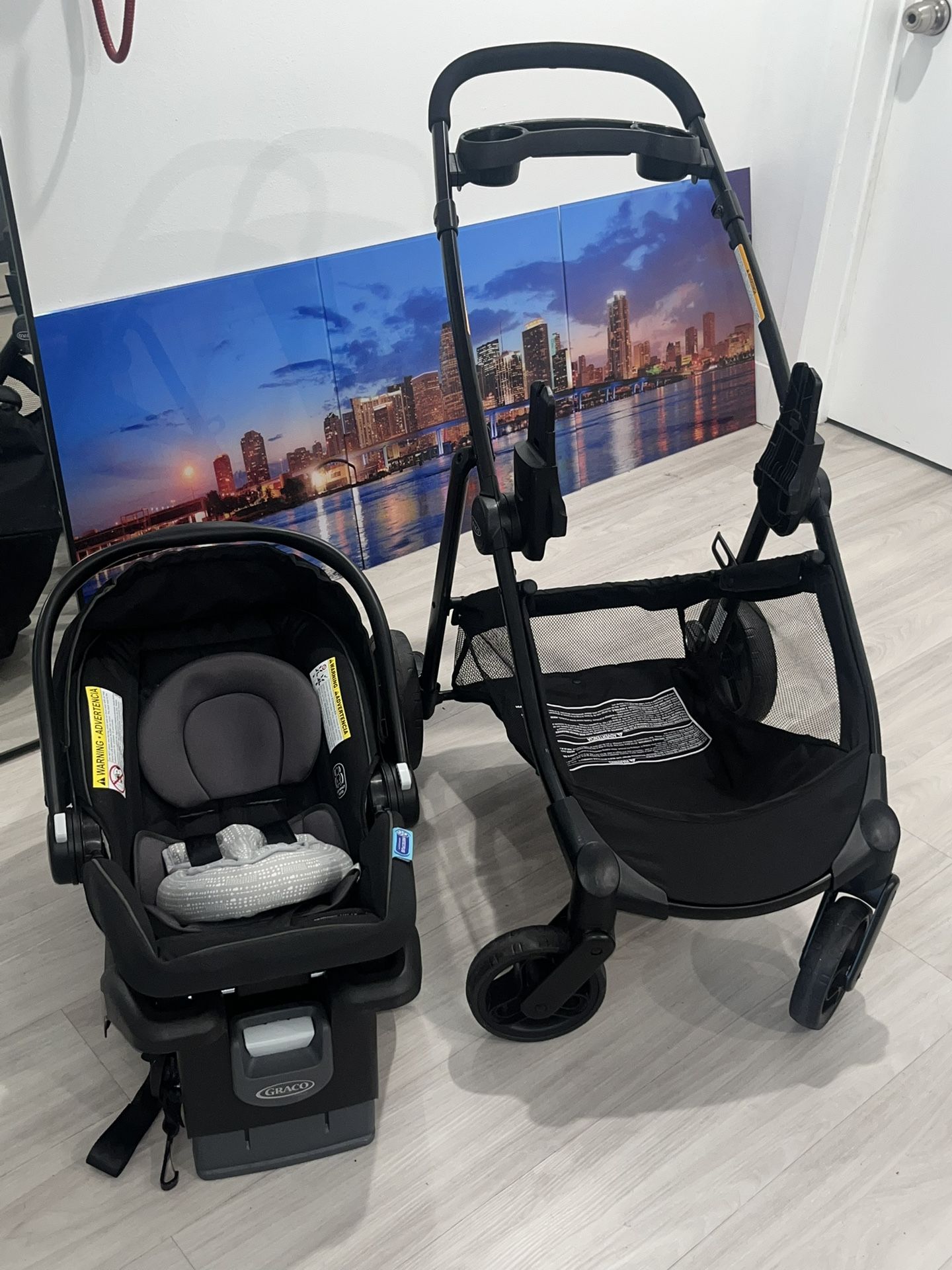 Graco baby stroller car seat combo all in one