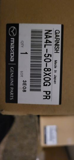 Mazda MX-5 Miata Genuine Windshield Moldings