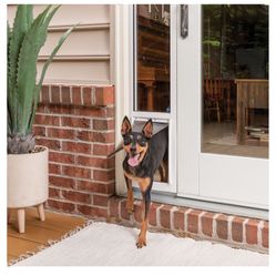 Sliding Door Insert With Doggy Door