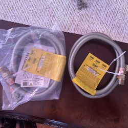 Gas Line For Stove Or Dryer