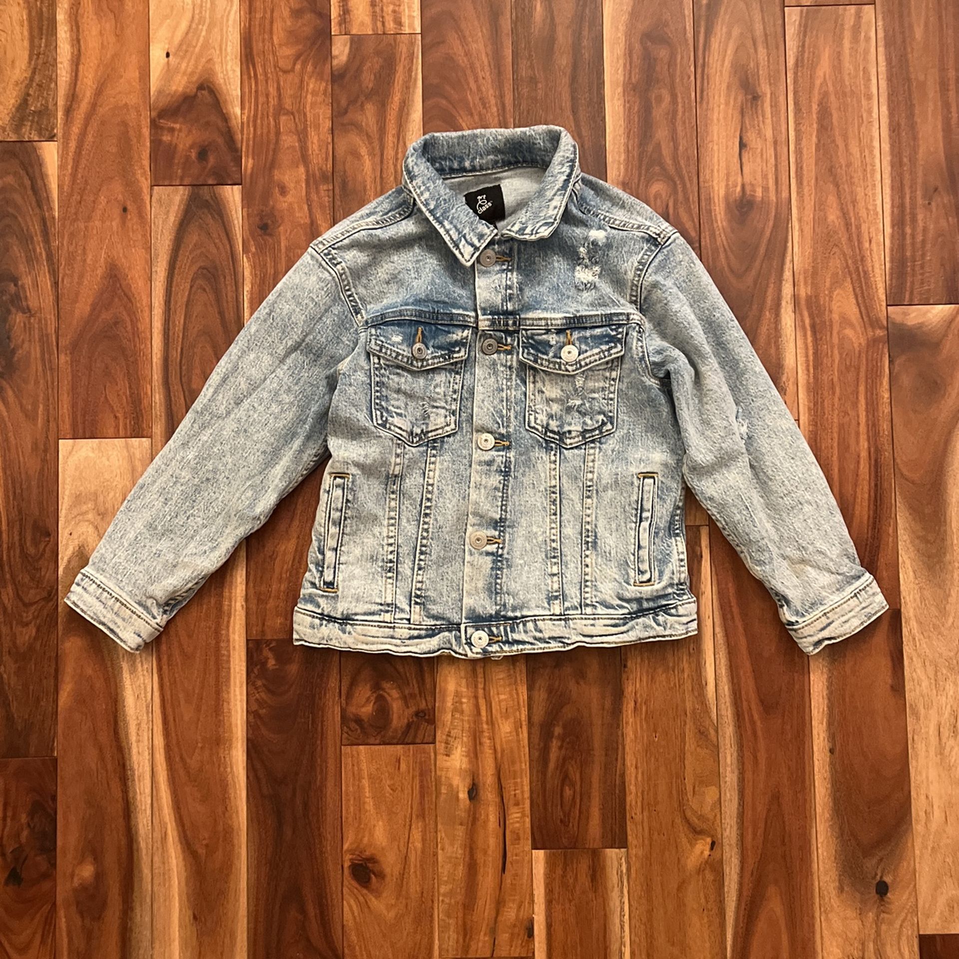Girls Jean Jacket Small Size 6