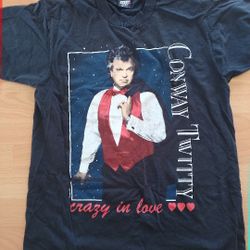 Vintage Conway Twitty Concert Tshirts Medium