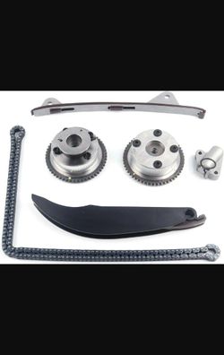 Misioek Engine Timing Chain Kit With VVT Gear Sprocket For Kia & Hyundai