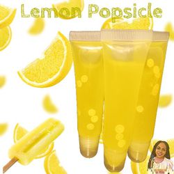 Lemon Popsicle Flavored Lipgloss
