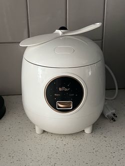 Bear Mini Rice Cooker White