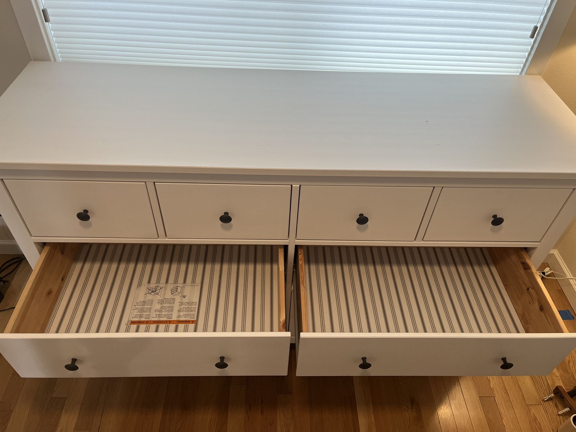 hemnes ikea 8 drawer dresser IKEA 8-Drawer Hemnes Dresser, Dark Grey