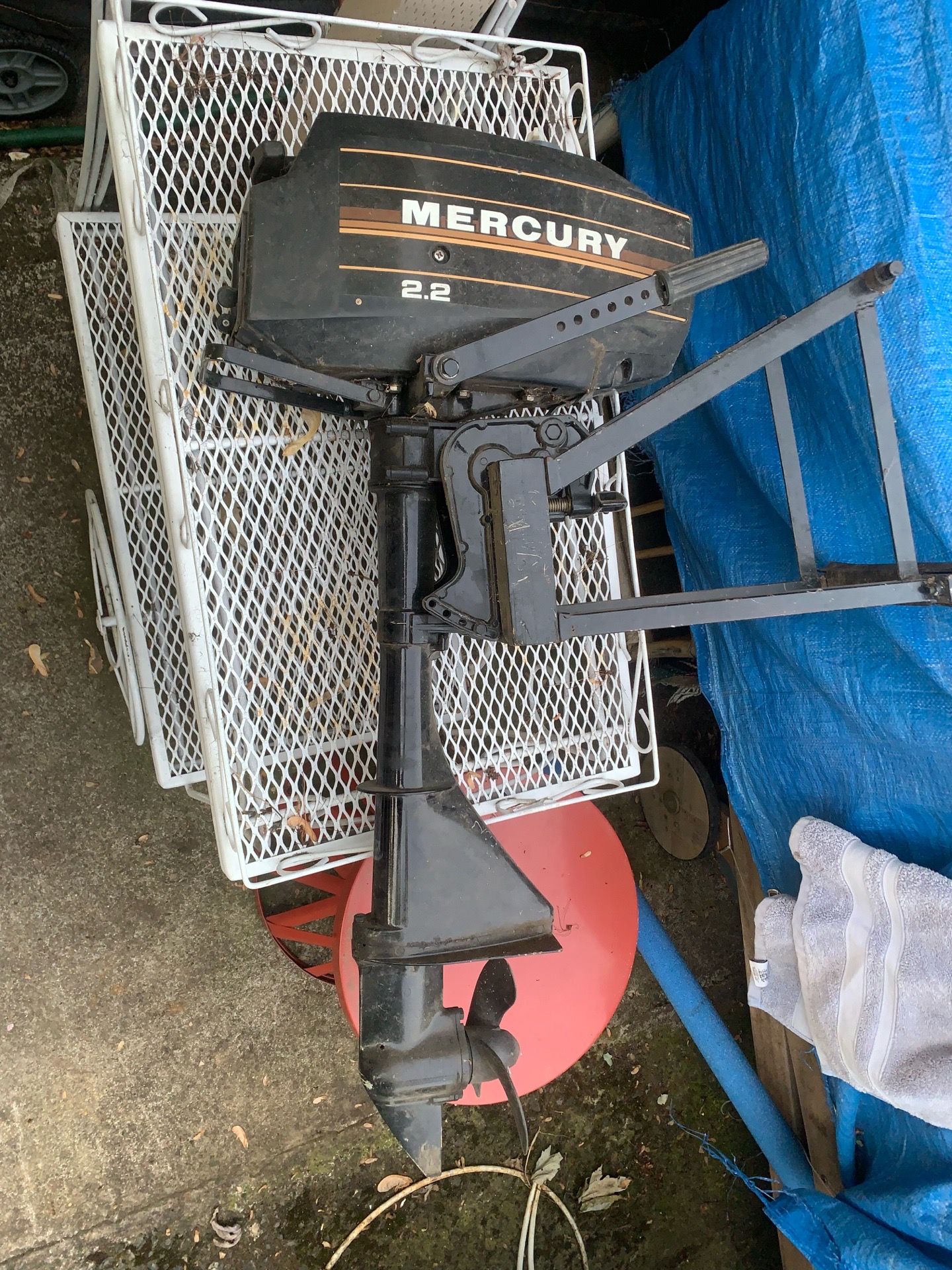 Mercury 2.2 boat engine