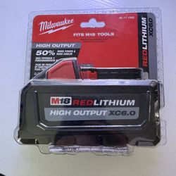 M18 6.0 XC Battery Milwaukee Fuel