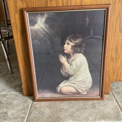 FRAMED PRAYER PICTURE