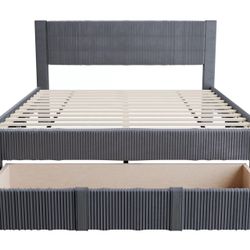 Queen Bed With Supreme Mattress Included!