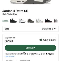 Jordan 4 Retro SE