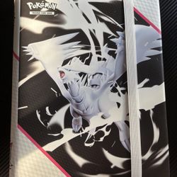POKEMON OFFICIAL WHITE FLARE BINDER Collection *BINDER ONLY*