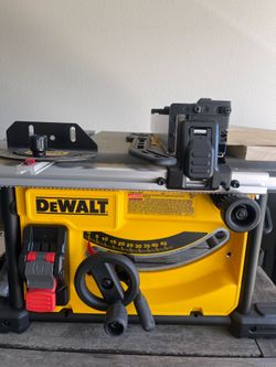DEWALT DWE7485 8-1/4” Table Saw - Like New (Used Twice)