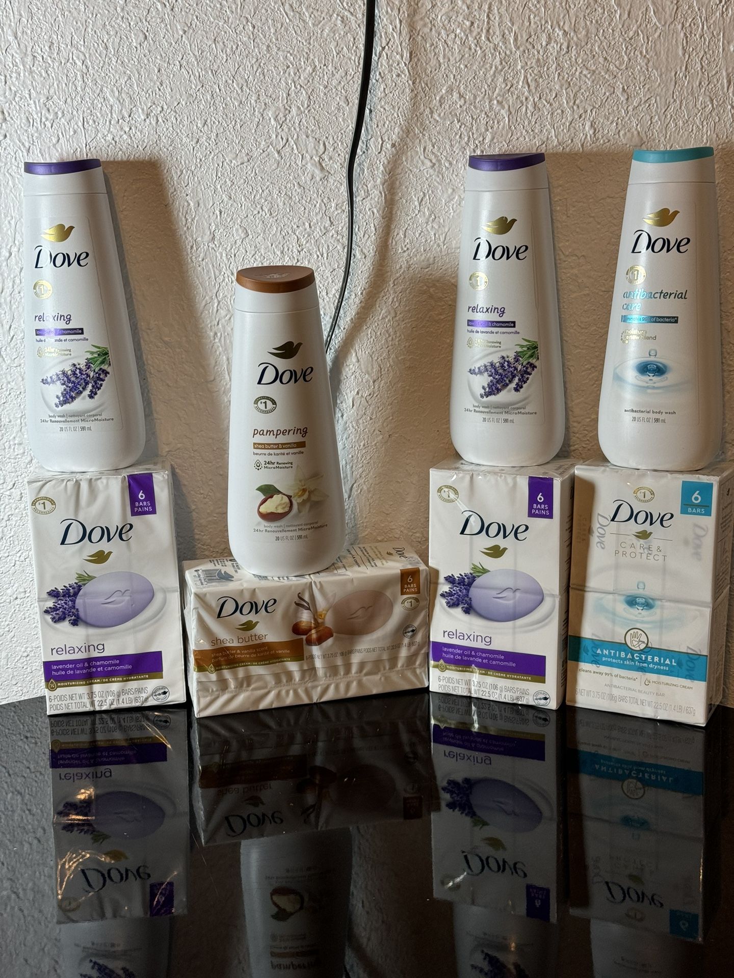 Dove Set 10 $