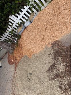 FREE mulch and crushed rock