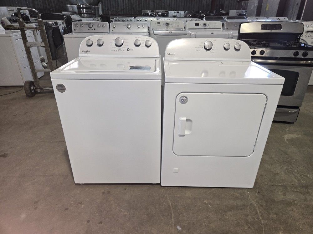 Washer And GAS Dryer ⛽️ Lavadora Y Secadora De Gas