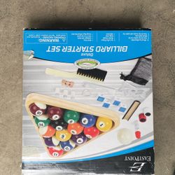 Billiard starter set