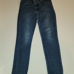 Levi's 711 Skinny Jeans Women's W28 Med Blue Denim 
