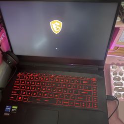 MSI GF63 Thin Gaming Laptop, 15.6" FHD 144Hz, Intel i5-11400H, RTX 3050, 16GB RAM, 512GB NVMe SSD, Windows 11, Aluminum Black