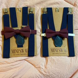 Suspenders w/bow tie