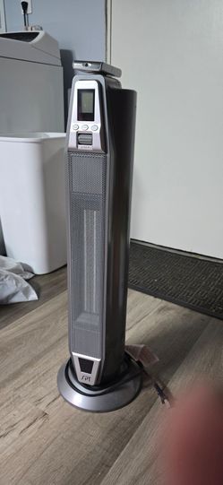 Portable heater and fan