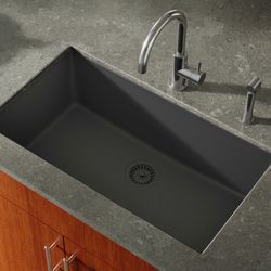 Miseno Georgia 33" Single Basin Undermount Stone Composite Kitchen Sink