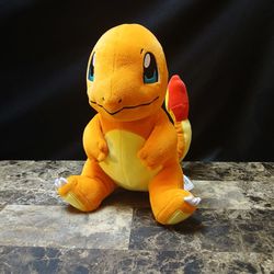 Pokémon Charmander Plush 8" 2020 WCT Red/Orange Stuffed Animal Toy Kanto Region