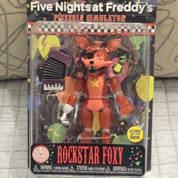 FNAF Foxy Rockstar Pizzeria Simulator VAULTED GITD Poseable Collectible Funko