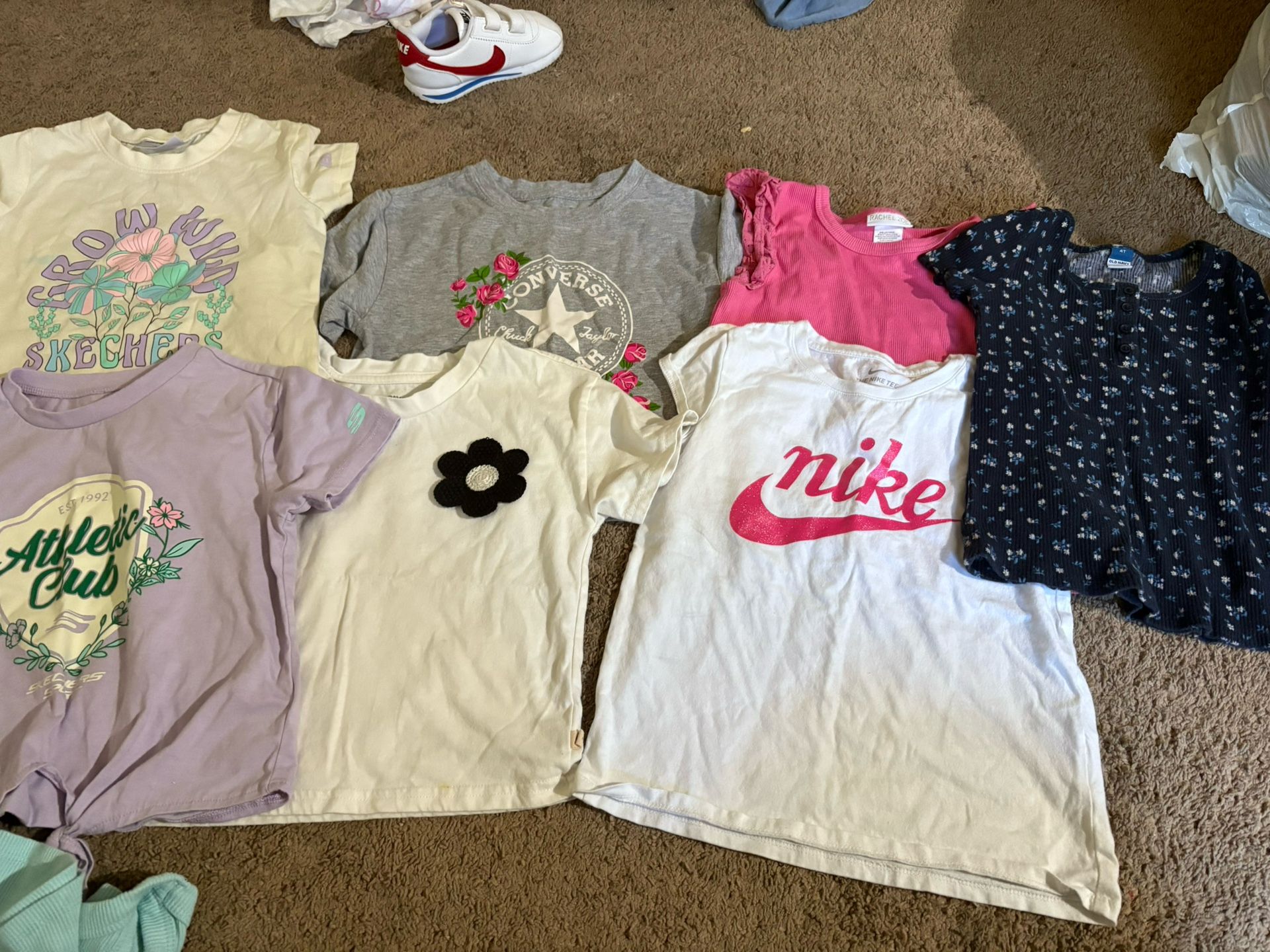 Toddler Girl Shirts 5/6 & 7/8