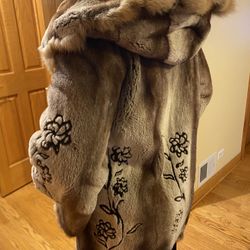 Genuine Mink Coat Size M Made In Italy - Brand  New
