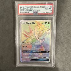 Dialga Gx Psa 10 Ultra Prism