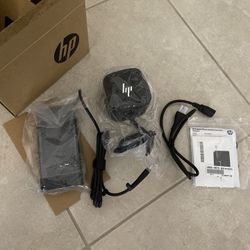 HP Thunderbolt 230W G2 Docking Station w/Combo Cable and AC Adapter