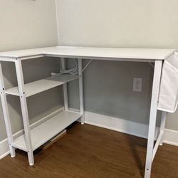 White New Desk $120