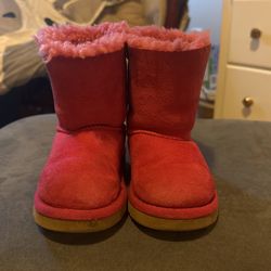 Toddler Girl Bow ties UGG Boots 