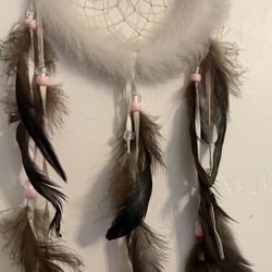 Dream Catchers And Fake Plant Decor 