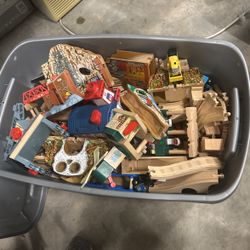 Thomas The Train Wooden Set