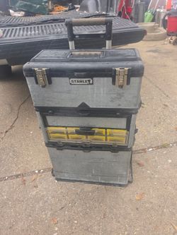 Stanley Rolling Mobile Tool Box.. price is firm