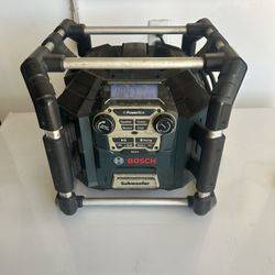 Bosch Bluetooth Speaker And Radio