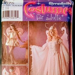 Fairies Butterfly's Costume Pattern NEW