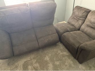 FREE Recliner couch seats 4-5 ppl