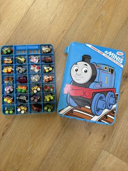 45 Mini Thomas Trains In Case