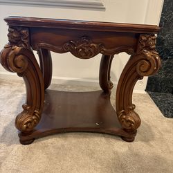 Stunning 3-Piece Ornate Victorian Sofa Set & Matching Table